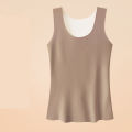 Autumn And Winter German Velvet Thermal Vest For Women no Breast Pads Large Size Seamless Thermal Underwear For Women. 