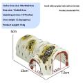 NEW 1Pcs Durable Birch Wood Texture PVC Shelter Reptile Hideaway Cave For Lizards And Amphibians Shedding Relaxing & Play. 