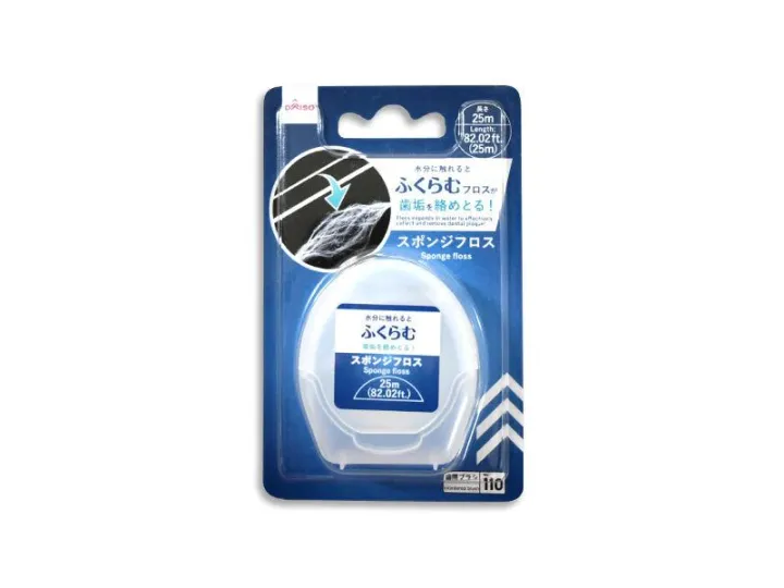Dental sponge floss 25 m