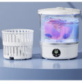 3L Mini Washing Machine Portable Home Clothes Socks Underwear Cleaning Washing Machine Travel Washing Machine with Spin Drying. 