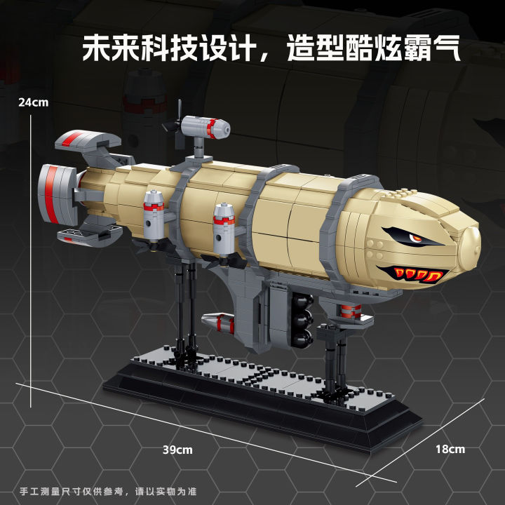 Kirov%20Airship%20Building%20Blocks%20Model%20Educational%20STEM%20Toy%20for%20Kids%20Creative%20Assembly%20Bricks%20-%20Image%204