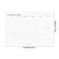 Weekly Planner Monthly Undated Agenda Notebook Schedules Study Planner Korean Stationery Office School Supplies. 
