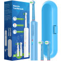 Intelligent Rotating Electric Toothbrush, Rechargeable Rotary Toothbrush Compatible with Oral B Replacement Electric Brush Heads.
