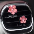 2pcs Car Perfume Clip Flower Air Outlet  Decorations Car Air Conditioner Air Vent Personalized Interior Decoration Accessories. 