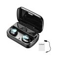 M20 Pro TWS Bluetooth 5.3 Earbuds 3D Smart Touch Control HIFI Music LED Display Wireless Earphone with Charging Box. 