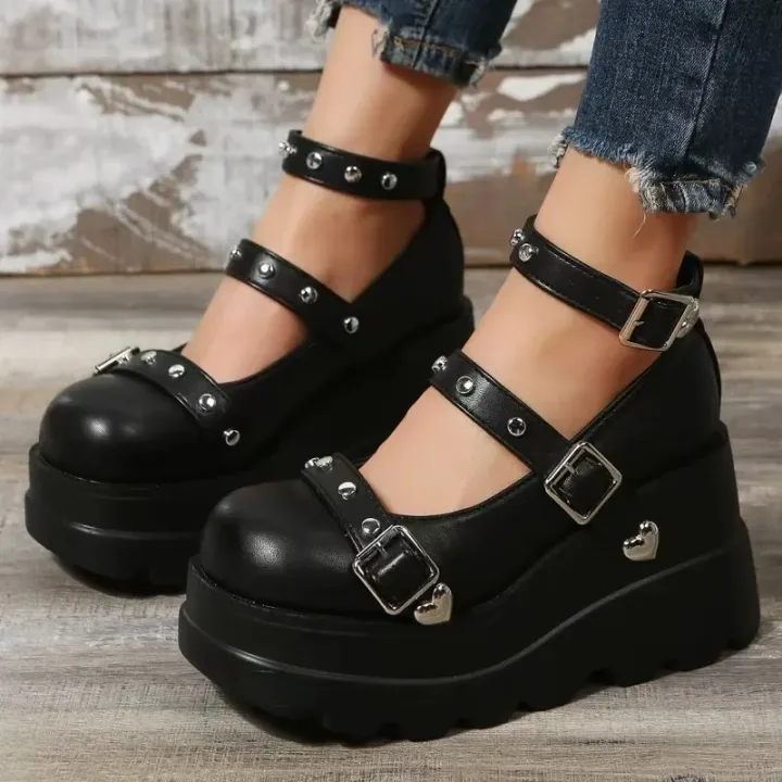 Women%20Pumps%20Mary%20Jane%20Super%20High%20Heel%20Platform%20Wedge%20Spring%20Ladies%20Sandals%20Belt%20Buckle%20Classic%20Sweet%20Punk%20Female%20Lolita%20Shoes%20-%20Image%203