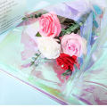 1 Roll Iridescent Cellophane Wrap for Baskets Wrapping Paper Holographic Cellophane Wrap Roll for Floral 32in X 50 Ft.