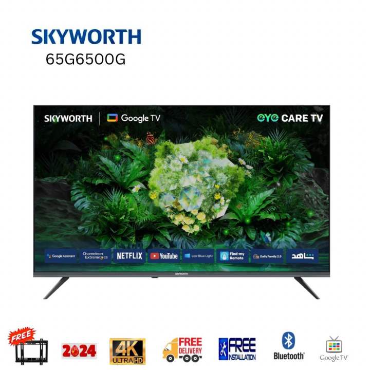 Skyworth 65G6500G - 65" 4K UHD Smart TV Bluetooh Google Tv