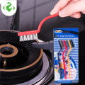 3Pcs Kitchen Gas Stove Cleaning Brush Household Gap Brush Wire Brush Decontamination Tool Practical Kitchen Accessories. 