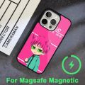 The Disastrous Life of Saiki K Saiki Kusuo Phone Case For iPhone 15 14 13 12 11 Pro Max Plus Magsafe Black Soft Cover. 