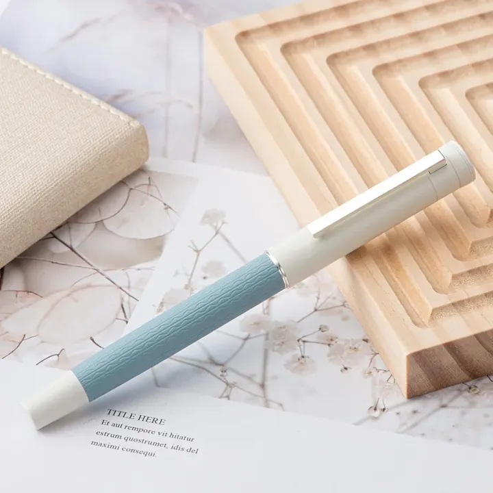 Hongdian%201862%20Fountain%20Pen,%20Iridium%20Fine%20Nib%20with%20Ink%20Converter,%20Fresh%20Sea%20Blue%20Contrasting%20Color%20Smooth%20Writing%20Pen%20with%20Metal%20Box%20Set%20-%20Image%203