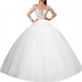 4/6/8 Layers Tulle Crinoline Skirt Hoopless Petticoat Underskirt for Bridal Wedding Dresses.