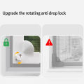 2026 DIY Custom Size Lockable, Windproof Magnetic Screen Window, Self-Adhesive Mosquito Net Curtain, Invisible, Household Magnet.