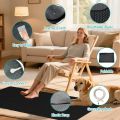 Breathable Grounding Leather Mattress sleep mat Conductive Therapy pad for Better Sleep Reduce Stress earth benefit. 