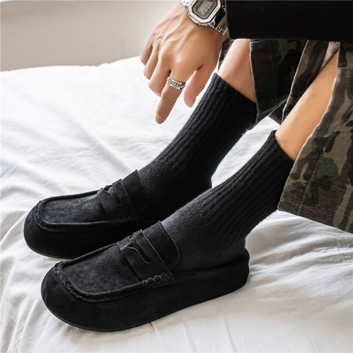 Fashion%20Comfortable%20Men's%20Casual%20Shoes%20Leather%20Loafers%20Half%20Slippers%20Slip-on%20Lazy%20Driving%20Shoes%20Couple%20Breathable%20Walking%20Shoes%20-%20Image%203