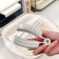 Cut-Resistant Kitchen Hand Guard | Food-Safe Plastic Clip for Slicing, Grating & Chopping Vegetables | Prevents Finger Cuts.