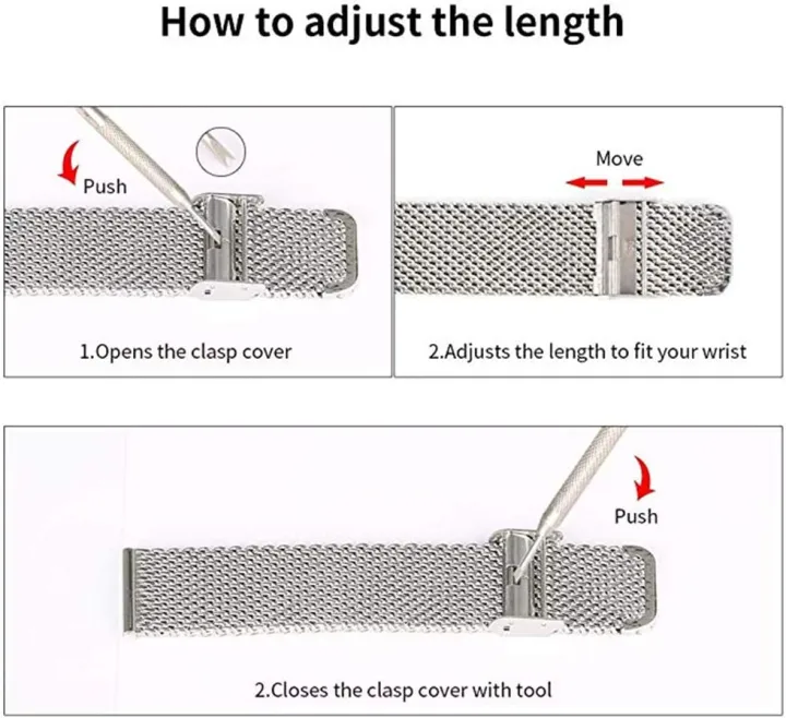 14/16/18/20/22mm%20Universal%20Milanese%20Watchband%20Quick%20Release%20Watch%20Band%20Mesh%20Stainless%20Steel%20Strap%20Wrist%20Belt%20Bracelet%20Silver%20-%20Image%206