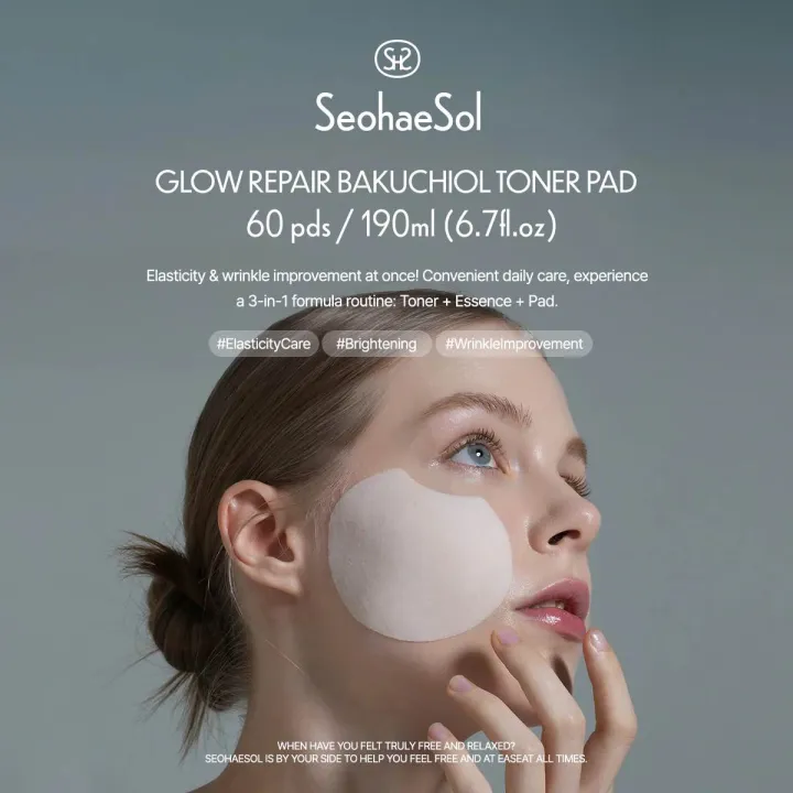Seohaesol%20Glow%20Repair%20Bakuchiol%20Toner%20Pad%20-%2060%20pads/190ml%20-%20Image%204