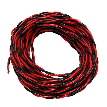 Red-Black Copper Twisted Household Wire 5 Meter
