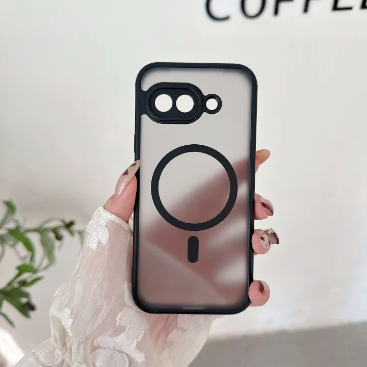 Translucent%20for%20Magsafe%20Magnetic%20Phone%20Case%20for%20Google%20Pixel%2010%209%20Pro%20XL%208%207%206%20Pro%209A%208A%207A%206A%20Wireless%20Charge%20Shockproof%20Cover%20-%20Image%205