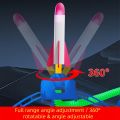 Foot Pump Rocket Launcher Toy, Outdoor Air Powered Stomp Rocket for Boys Girls, Fun Garden Backyard Sport Game,  for 14+. 