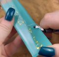 1 set Hand Trimming Knife Deburring Scraper NB1100 Chamfer Trimming Removal Aluminum Alloy Plastic Waste Edge Tool Handle( With 1 blade & 10 blades) ,resin art accessories,burr handle for resin art and DIY. 