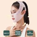 2Packs V Line Face Lifting Straps -Upgraded Mask Shaper for Jawline, V Shaped Slimming Face Strap, Reusable Face Chin Lift Strap. 