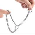 Dog Choke Collar Metal Chain Slip Pet Training Walking Choker. 