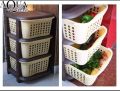 3 layer vegetable aqua plastic drawer rack vegetables rack drawer Fruits rack 3 layers vegetables rack drawer Plastic rack Kitchen Rack drawer Kitchen plastic rack 3 drawer high quality kitchen cabinets. 