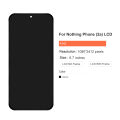 6.7'' LCD A142 Touch Screen Digitizer Assembly Replacement for Nothing Phone 2A Compatible with 6.7'' Display. 