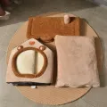 Foldable Pet House Removable Washable Cat House Puppy Cave Sofa Pet Bed House for Extra Small Dogs and Small and Medium Cats. 