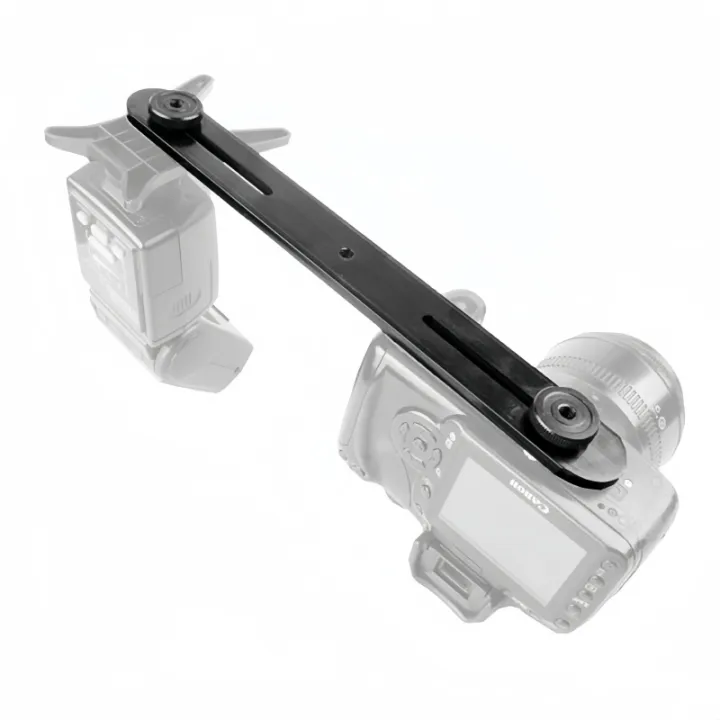 Dual%20Flash%20Bracket%20Hot%20Shoe%20Bracket%20Mount%20Holder%20for%20Tripod%20Stand%20Cam%2027x3cm%20-%20Image%206