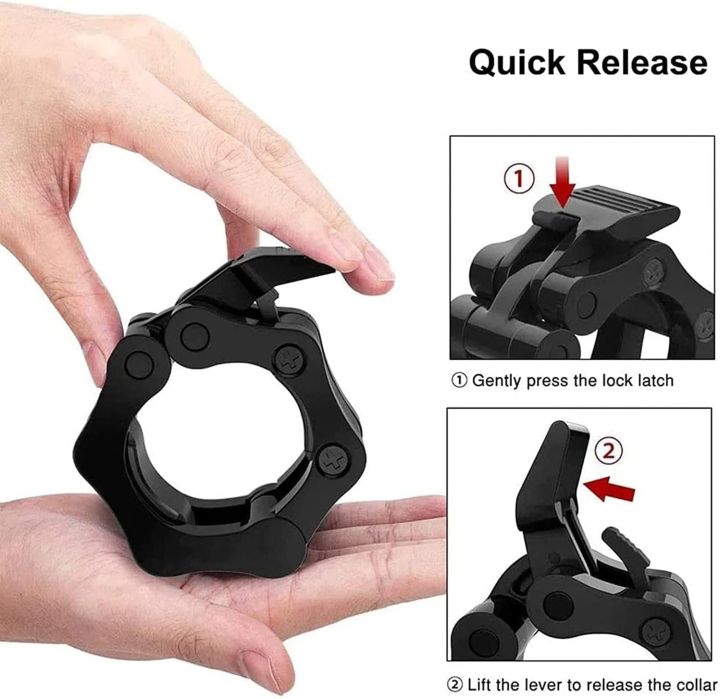 1%20Pair%2025/50mm%20Quick%20Release%20Barbell%20Clamps%20Spin%20lock%20Barbell%20Collars%20Weight%20Bar%20Clips%20for%20Weightlifting%20and%20Strength%20Training%20-%20Image%204