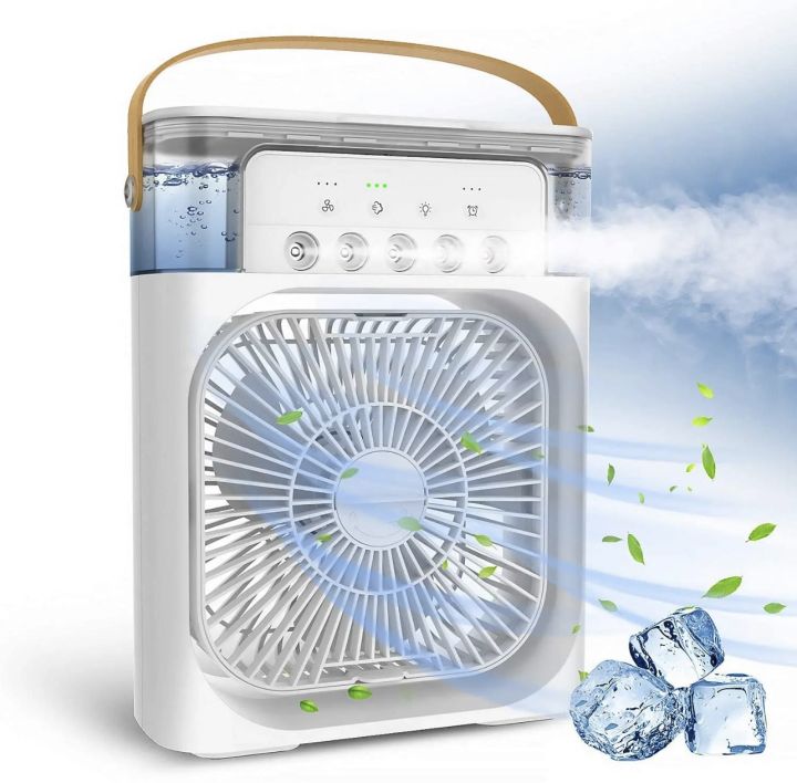 Portable Humidifier cooler Fan Small Air Cooler Hydrocooling Portable Air Adjustment fan