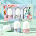 Romantic Fragrance Body Solid Perfume Roll-on Lotion, Woody Floral Fruity Notes, Portable Fragrance Stick. 