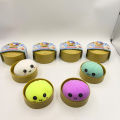 Blind Box Colorful Simulated Dumpling Squishy Relaxing Relieve Anxiety Antistress Enhance Happiness Rebound Squeeze Reliever Toy. 