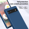 Luxury Liquid Silicone Phone Case for Google Pixel 8 7 6 Pro 6A 7A Shockproof Soft Back Cover Protective Cases Phone Accessories.