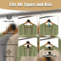 Upgraded 40lbs (Max) Heavy Duty Triangle Hanger Hooks Space Saving Hanger Connector Hook Plastic Hanger for Closet Organizer. 