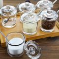 Acrylic Jam Jar With Spoon. 