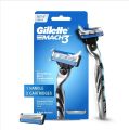 Gillette  Mach 3 Turbo Shaving Razor + 2 Cartridge. 