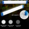 Magnetic USB Rechargeable Emergency Led Tube Light Energy Saving Night Light LED Hand Torch Portable Emergency Lighting. 