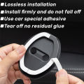 4pcs Silicone Car Door Lock Buckle Protective Door Lock Cover Shock Absorber For Toyota Lexus Nissan For Chevrolet Hyundai KIA. 