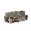 Punk Pink Fur Rivets For Women's Belt Hip Hop Y2k Girls Jeans Accessories Girdle Goth Retro Brown Pin Buckle Pu Waistband. 