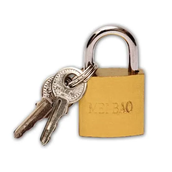 padlock%20heavy%20duty%20Yunhun%20Gold%20Finish%20Lock%20with%20Key%20(25mm)%20-%20Image%203
