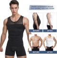 Men's Body Shaper Compression Vest Abdomen Shapewear Tummy Slimming Sheath Gynecomastia Shapers Corset Waist Trainer Fajas Tops.