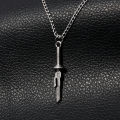 Anime Jujutsu Kaisen Fushiguro Toji Sword Necklace Spear of Tianri Knife Pendant Cosplay Necklaces For Unisex Choker Jewelry. 