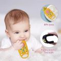 Baby Silicone Teether Toys Remote Control Shape Teether Rodent Gum Pain Relief Teething Toy Kids Sensory Educational Healthcare. 