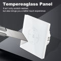 MANHOT 40A Smart Wifi Water Heater Boiler Touch Switch EU Water Heater Switch Voice Contorl For Tuya Alexa  Home. 