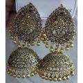 pure 1 carit gold Jewellery earring jumkaz for weding and best for gifts eachother. 
