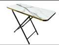 Modern Folding Table |Cofee Table | Computer Table | For Kitchen, Living Room and Bed Room Rectangle Shape Round Shape |  Folding Table Dining Table and Study Table Wooden Top metal Frame. 